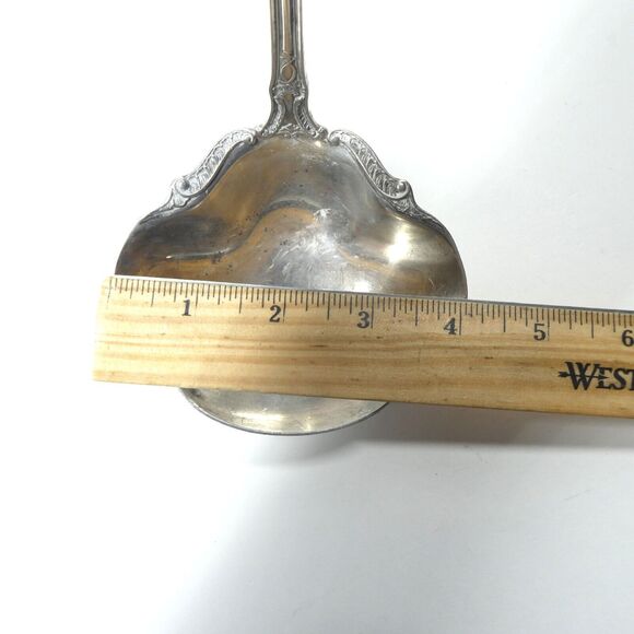 Gorham Albemarle Sterling Silver Punch Ladle Large 12" Long Vintage - Picture 11 of 13